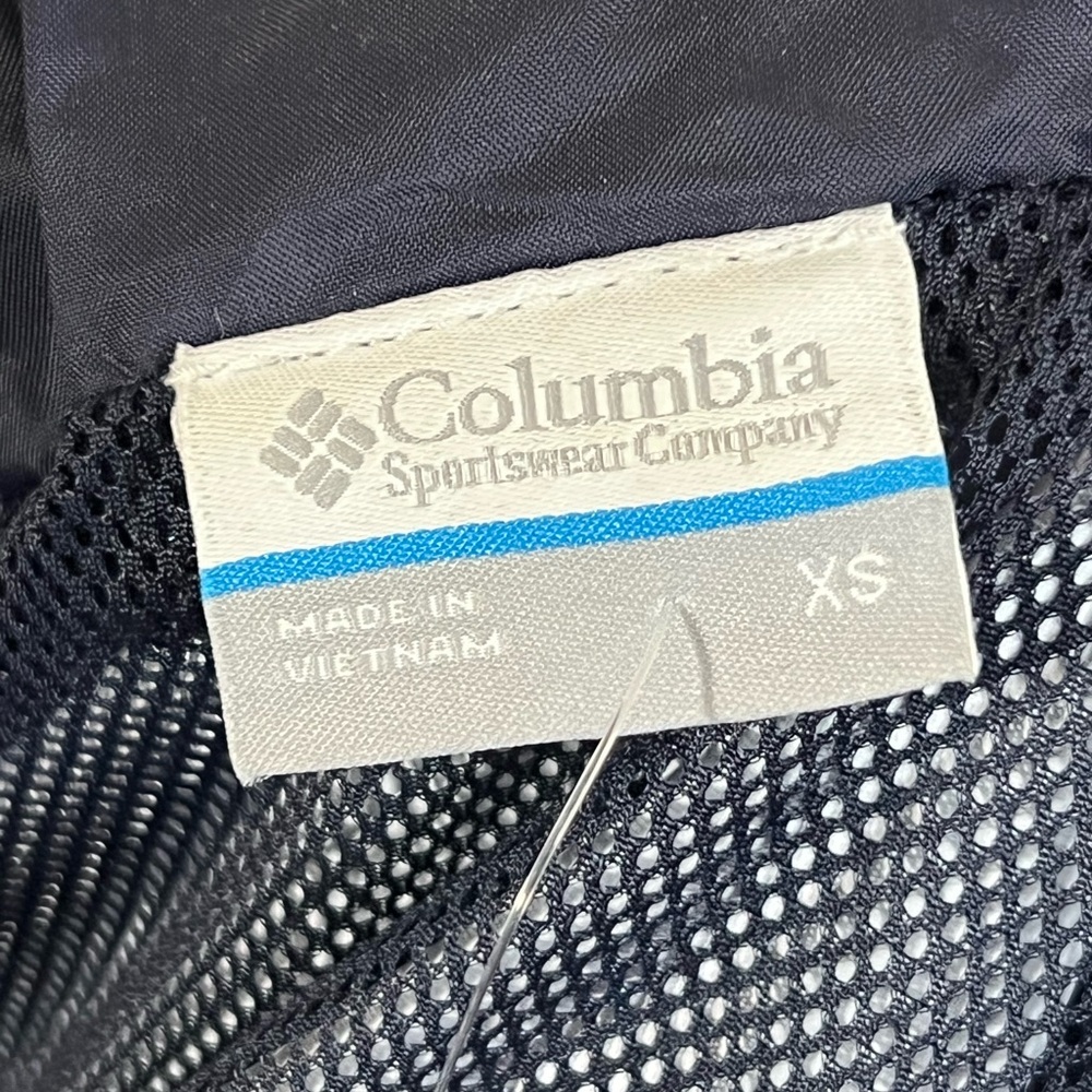 As is Columbia W-XS weatherproof jacket purple and blue outdoor sports hiking - Picture 5 of 9